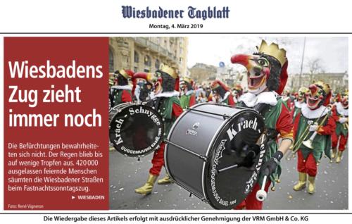 20190304 Wiesbadener Tagblatt Zug